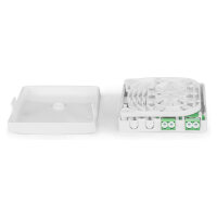 DIGITUS FTTH Gehäuse mit 2 x LC/APC DX Kupplung