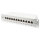 DIGITUS Cat.6A Patch Panel, geschirmt, 12-Port, 10", grau