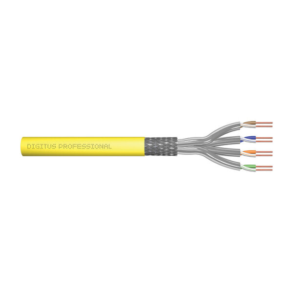 DIGITUS Cat.7A S/FTP Verlegekabel. 500 Meter. simplex. B2ca
