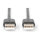 DIGITUS USB 2.0 Anschlusskabel Typ A -A St/St 1.0m, sw
