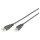 DIGITUS USB 2.0 Anschlusskabel Typ A -B St/St 3.0m, sw
