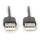 DIGITUS USB 2.0 Anschlusskabel Typ A -A St/St 1.8m, sw