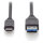 DIGITUS USB 2.0 Anschlusskabel Typ C -A St/St 1.0m, sw