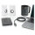 DIGITUS USB 2.0 Anschlusskabel Typ C -A St/St 1.0m, sw