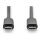 DIGITUS USB 2.0 Anschlusskabel Typ C -C M/M 3.0m, sw