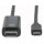 DIGITUS USB C Adapterkabel Typ C -HDMI A 4K St/St 2.0m, sw
