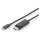DIGITUS USB C Adapterkabel Typ C -DP 32,4GB St/St 2.0m, sw