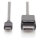 DIGITUS USB C Adapterkabel Typ C -DP 32,4GB St/St 2.0m, sw