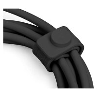 DIGITUS USB 2.0 Kabel Typ A-Lightning Silikon 2m MFI schwarz