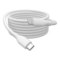 DIGITUS USB 2.0 Kabel Typ C-Lightning Silikon 0,5m MFI weiß
