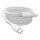 DIGITUS USB 2.0 Kabel Typ C-Lightning Silikon 1m MFI weiß