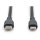 DIGITUS USB 2.0 Kabel Typ C-Lightning Silikon 2m MFI schwarz
