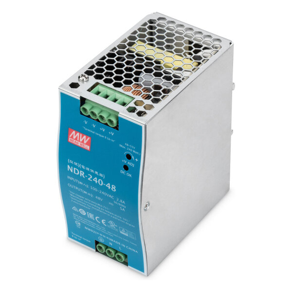 DIGITUS industrielles Netzteil 48V DC 240W Metallgehäuse