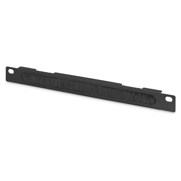 DIGITUS 254mm (10") 0,5HE Kabelzuführung schwarz