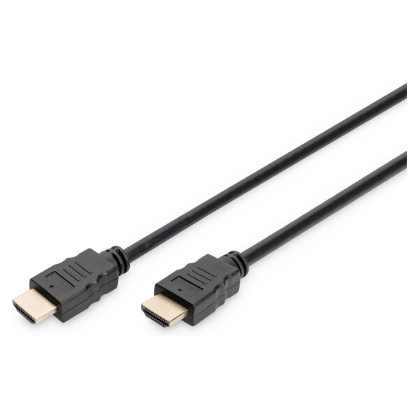 DIGITUS HDMI-Kabel A HighSpeed Ethernet St/St 2.0m schwarz
