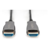 DIGITUS HDMI AOC Hybrid Glasfaserkabel, UHD 4K, 10 m