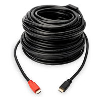 DIGITUS HDMI-Kabel Ethernet u. Signalverstärker 10m schwarz