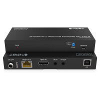 DIGITUS 4K HDBaseT HDMI KVM Extender Set USB 1.1 150m