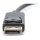 DIGITUS DisplayPortKabel DPort -> HDMI-A St/Bu 0.15m 1.1a