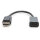 DIGITUS DisplayPortKabel DPort -> HDMI-A St/Bu 0.15m 1.1a