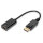 DIGITUS DisplayPort Adapter DPort -> HDMI St/Bu 0,2m aktiv