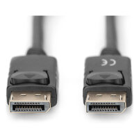 DIGITUS DisplayPort Anschlusskabel 3m 4K schwarz