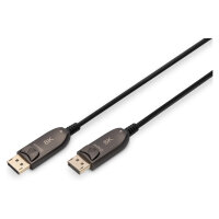 DIGITUS DisplayPort Glasfaser Kabel AOC Hybrid 8K DP 1.4 20m