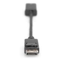 DIGITUS Aktiver DisplayPort Adapter/Konverter, DP auf HDMI