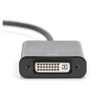 DIGITUS Aktiver DisplayPort Adapter / Konverter, DP auf DVI