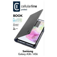 Cellularline Book Case fr Samsung A36 5G/ A56 5G Black