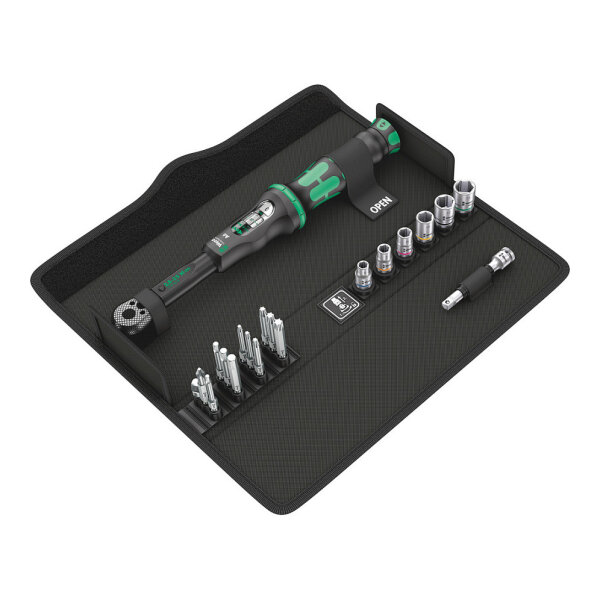 Wera Click-Torque A 6 Set 1.Drehmomentschlüs. 2.5-25Nm 20tlg