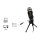 Equip Tischmikrofon+Einstellbarer Winkel mini 3.5mm Klinke