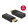 DELOCK Adapter DisplayPort 1.2 Stecker > HDMI Buchse schwarz 4K Aktiv