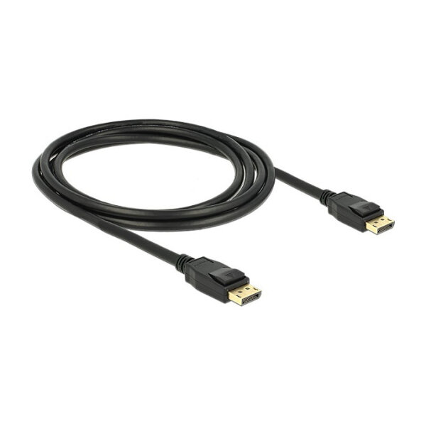 DELOCK Kabel DisplayPort 1.2 Stecker > DisplayPort Stecker 2 m schwarz 4K