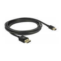DELOCK Mini DisplayPort zu DisplayPort Kabel 8K 60Hz 2m DP 8K zertifiziert