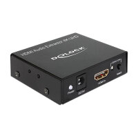 DELOCK Adapter HDMI zu HDMI + Audio Extractor 4K