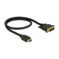 DELOCK HDMI zu DVI 24+1 Kabel bidirektional 0.5 m