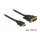 DELOCK HDMI zu DVI 24+1 Kabel bidirektional 0.5 m