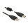 DELOCK Kabel USB 2.0 Typ-A Stecker > USB 2.0 Typ-A Stecker 0.5 m schwarz