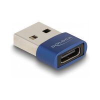 Delock USB2.0 ADA USB Typ-A Stecker zu USB Type-C BU blau