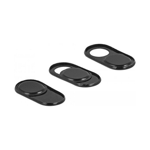 DELOCK Webcam Abdeckung fr Notebook Tablet und Smartphone 3 Stck