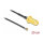 DELOCK Antennenkabel SMA Buchse zum Einbau zu MHF 4L LK Stecker 1.37 20cm Gewindelnge 10mm