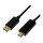 Logilink DisplayPort-Kabel DP 1.2 zu HDMI 1.4 3m black