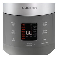 Cuckoo Reiskocher 1.80l CRP-ST1009F Twin Pressure grau