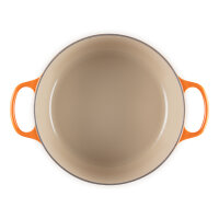 Le Creuset Signature Bräter rund 28 cm ofenrot