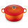 Le Creuset Signature Bräter rund 28 cm ofenrot