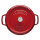 Staub La Cocotte 24cm rund. Kirsch-rot. Gusseisen