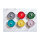 Staub La Cocotte 24cm rund. Kirsch-rot. Gusseisen
