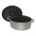 Staub La Cocotte 29cm oval Graphit-grau. Gusseisen