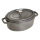 Staub La Cocotte 31cm oval Graphit-grau. Gusseisen